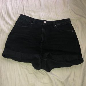 Black shorts